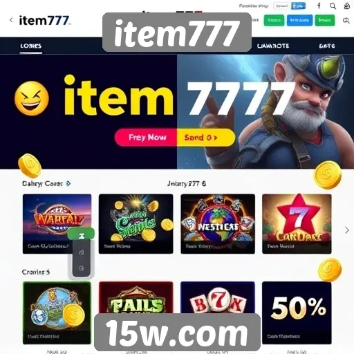 site item777 oferece promoções atrativas para usuários